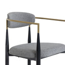Buchtel - Mid-Century Modern Fabric Dining Chair