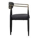 Buchtel - Mid-Century Modern Fabric Dining Chair