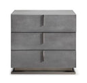 Buckley - Modern Grey Crackle Mirror