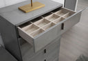 Buckley - Modern Grey Crackle Chest