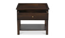 Maeve Nightstand Dark Brown