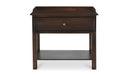 Maeve Nightstand Dark Brown