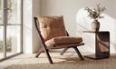 Carrie Side Table Dark Brown