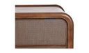 Rye 3 Drawer Nightstand Warm Brown