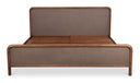 Rye Queen Bed Warm Brown