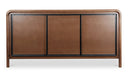 Rye Queen Bed Warm Brown
