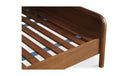 Rye Queen Bed Warm Brown