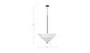 Corrina Pendant Lamp Large White