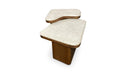 Abi Nesting Coffee Table Beige Cosmos Marble