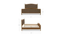 Eve King Bed Brown
