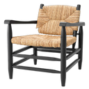 Woven Seagrass Lounge Armchair Elliott