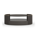 Love Oval Cocktail Table -Dark Chocolate