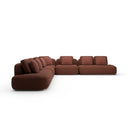 Sasso Sectional - 5-Piece L-Shape - Saffron by Caracole