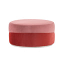 Splice Pouf - 34" - Rose Quartz by Caracole