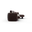 Overlap Right Chaise Sec Small Dk Taupe