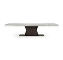 Cairo - Modern Grey Elm and White/Grey Marble Pattern Buffet
