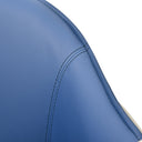 Calderon - Modern Blue & Beige Vegan Leather Counter Chair