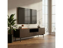 Cambridge White Marble & Mango TV Stand