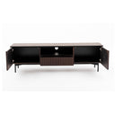 Calhoun - Modern Smoked Ash TV Stand