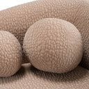 Calico - Contemporary Tan Fabric 4-Seat Sofa