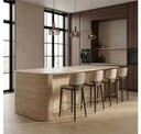 Calvary - Mid-Century Modern Ceramic + Walnut Bar Table