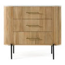 Byrne - Modern Beige Fabric Bed