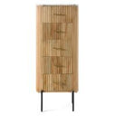 Byrne - Modern Off White Fabric Bed