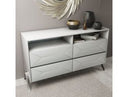 Candid Modern White Dresser