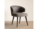 Carlton Modern Grey Fabric Dining Chair