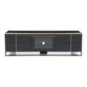 Cartier Modern Black & Rosegold TV Stand