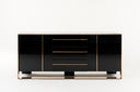 Cartier Modern Black & Rosegold Buffet