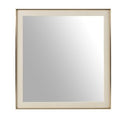 Cartier - Modern Beige Shagreen and Brushed Brass Dresser