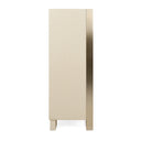 Cartier - Modern Beige Shagreen and Brushed Brass Chest