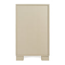 Cartier - Modern Beige Shagreen and Brushed Brass Chest