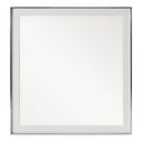 Cartier - Modern White & Stainless Steel Mirror