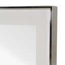 Cartier - Modern White & Stainless Steel Mirror