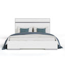 Cartier - Modern White + Stainless Steel Dresser