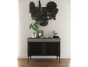 Casper Modern Mid Century Black Oak Buffet