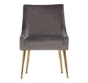 Kowal - Glam Black Marble Dining Table