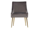 Ashland - Modern Grey & Rosegold Dining Chair (Set of 2)