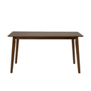 Castillo Modern Walnut Dining Table