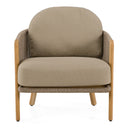 Cayman - Outdoor Beige + Teak Sofa Set
