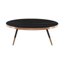 Cayson - Modern Black Ceramic Small Coffee Table