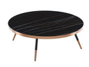 Cayson - Modern Black Ceramic Coffee Table