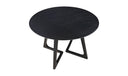 Godenza Round Dining Table Black