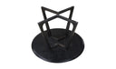 Godenza Round Dining Table Black