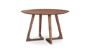 Godenza Round Dining Table Walnut