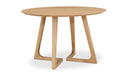 Godenza Round Dining Table Natural Oak