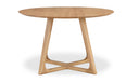Godenza Round Dining Table Natural Oak