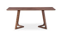 Godenza Rectangular Dining Table Walnut